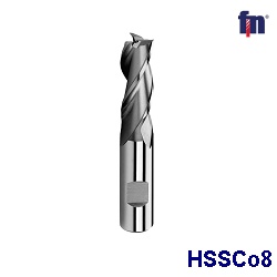 Fréza drážkovací 3břitá dl. HSSCo8 D2,8x8x52