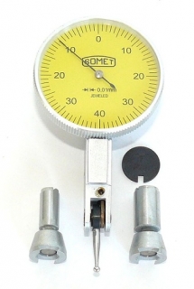 Páčkový indikátor horizont. SOMET 40/0,01mm