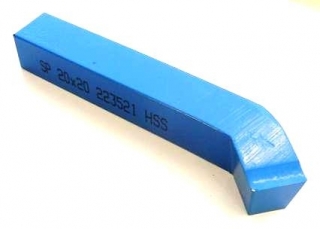 Nůž ubírací ohnutý-levý HSS 12x12mm (223521)